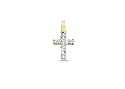 Dual Tone Plated | Cross Pendants